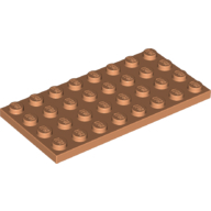 Lego destička 4x8, tělová (6074308, 6172535)